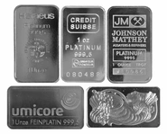 Lingots de Platine 1 oz