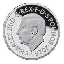 2026 Britannia UK 2oz Pièce d'argent �preuve