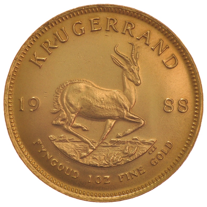Krugerrand Or 1 Once 1988