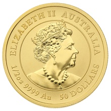 Collection Perth Mint Lunar en or de 1/2 once - 2020 Année de la Souris
