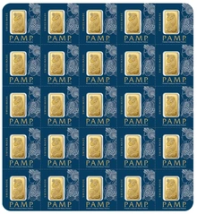 Lingots d'Or 25g (1g x 25) Pamp