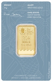 Lingot d'Or 20g Royal Mint Britannia