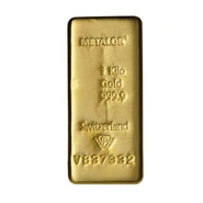 Lingot d'Or 1 Kilo Metalor