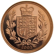 Pièce Souverain Or 2002 Jubilé d'Or