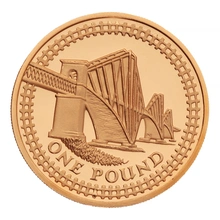 Pièce 1 Livre Or 2004 Ponts Forth