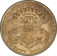 Pièce d'or de 20 $ Double Eagle Liberty Head de 1907, Denver NGC MS64