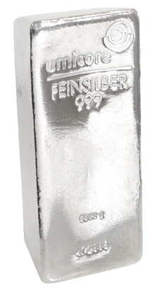 Lingot d'Argent 5Kg Umicore