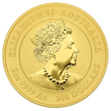 Collection Perth Mint Lunar de 2 onces en Or - 2021 Année du Bœuf