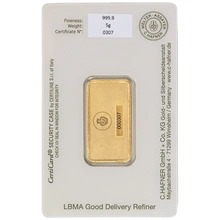 Lingot d'Or 5g C. Hafner