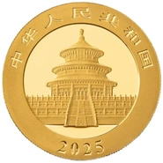 Pièce Panda Or 15g 2026