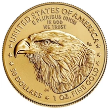 Pièce 50 Dollars Or American Eagle 1 Once 2022