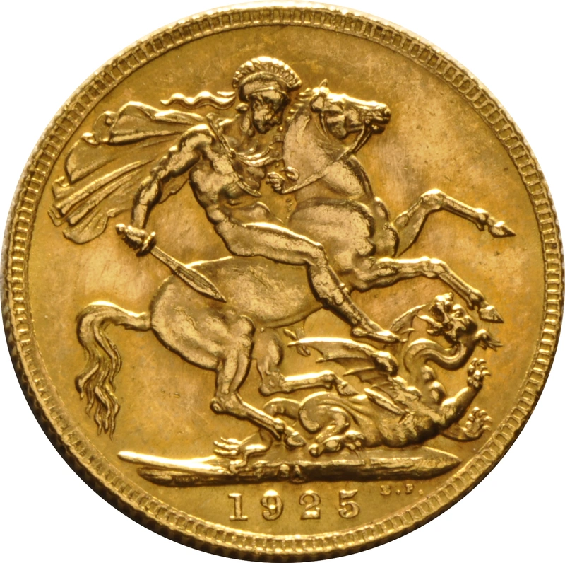 Pièce Souverain Or 1925 (SA)