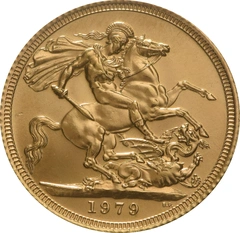 Pièce Souverain Or 1979