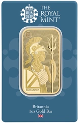 Lingot d'Or 1 Once Royal Mint Britannia