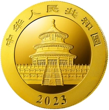 Pièce Panda Or 30g 2023