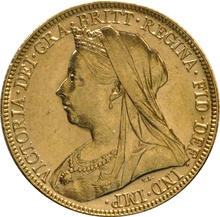 Souverain Or 1898 Victoria Tête Vieille M