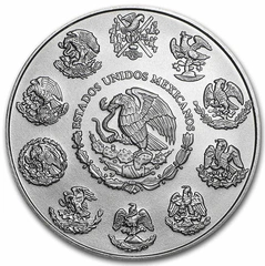 Pièces Libertad Mexicain Argent