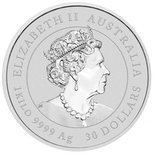 Pièce Perth Mint Lunar Argent 1 Kilo 2022 Année du Tigre