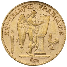 20 Francs Or Génie 3ème République 1895 A
