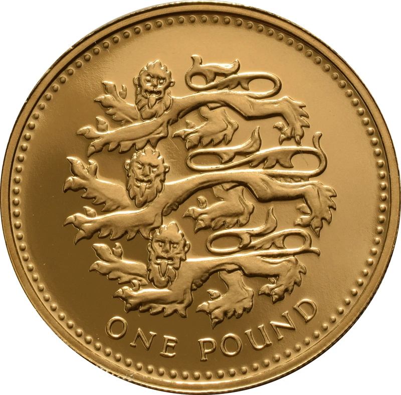 2002-2016 Proof Gold £1 Pound Coin