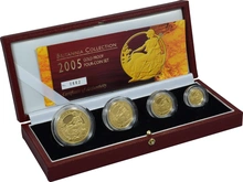 Ecrin de Collection de 4 Britannia Or 2005