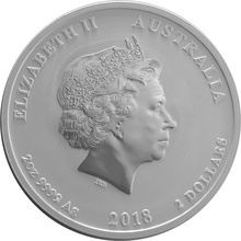 Collection Perth Mint Lunar en argent de 2 onces - 2018  Année du Chien