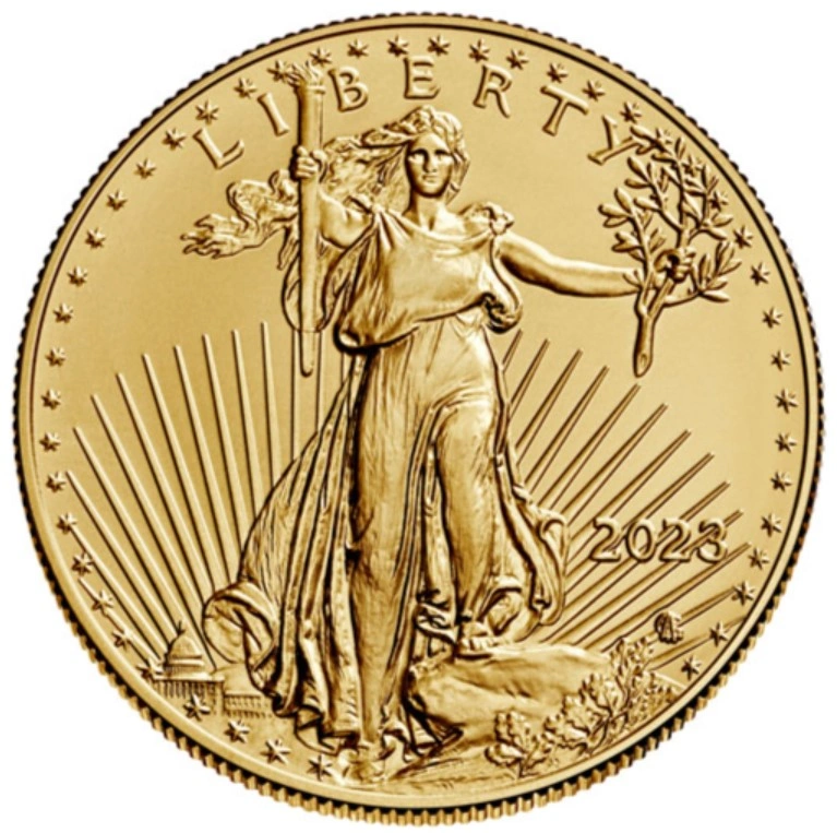 Pièce American Eagle Or 1/2 Once 2023