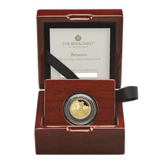 2026 Britannia UK Premium Ensemble de six pièces en or à l'épreuve (1oz, 1/2oz, 1/4 d'once, 1/10oz,