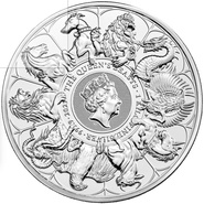 Collection Royal Mint Queen's Beast en argent d'1 kg 2021 - Completer