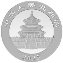 Pièce Panda Argent 30g 2025