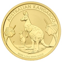 Kangourou Or 1/2 Once 2020