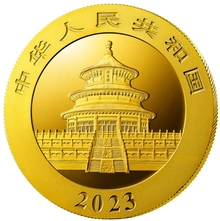 Pièce Panda Or 3g 2023