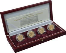 14 Pièces Royal Mint Ponts du Royaume-Uni Or 2003 BE en Boîte