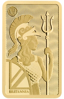 NOUVEAU Lingot d'Or 1g Royal Mint Britannia