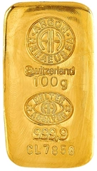 Lingot d'Or 100g Argor-Heraeus