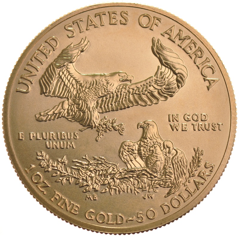 50 Dollars Or Eagle Américain 1 Once 1992