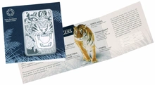 Lingot d'Argent 10 Onces Pamp Tigre Royal du Bengale
