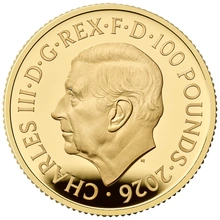 Pièce en or Finition Particulière 1 oz Année du Cheval 2026 de Royal Mint