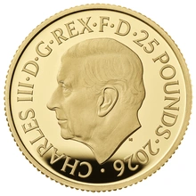 Pièce d'or Finition Particulière de 1/4 oz de la Royal Mint Année du Cheval 2026