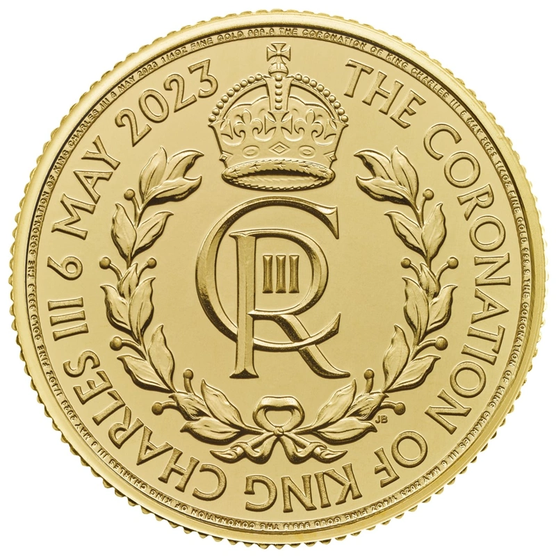 Pièce de 1/4 Once Or 2023 Couronnement Charles III