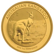 Pièce Kangourou Or 1 Once 2013