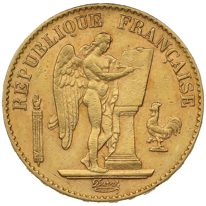 Pièce 20 Francs Or Génie 3ème République 1894 A