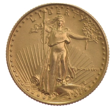 Pièce American Eagle Or 1/4 Once Notre Choix