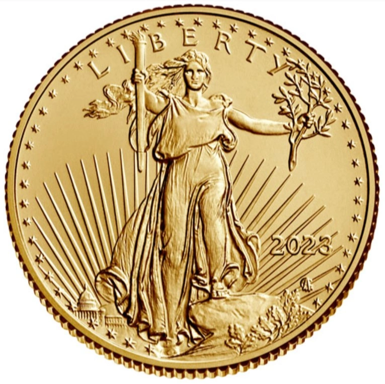 Pièce American Eagle Or 1/10 Once 2023