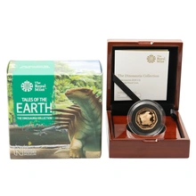 Pièce 50 Pence Or 2020 Hylaeosaurus BE en Boîte