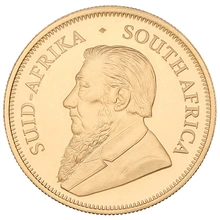 Pièce Krugerrand Or 1/2 Once 2016 BE en Boîte