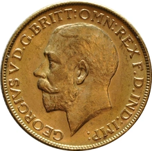 Pièce Souverain Or 1914 (M)