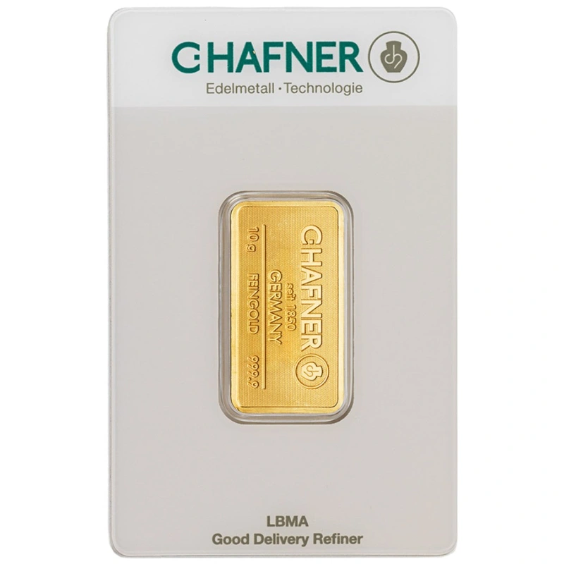 Lingot d'Or 10g C. Hafner