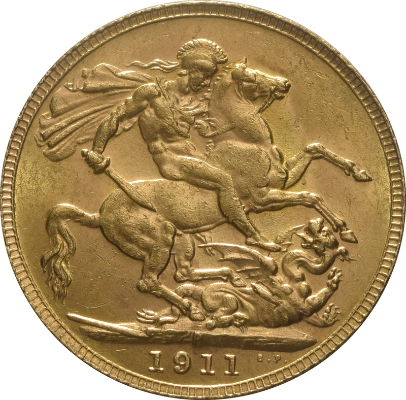Pièce Souverain Or 1911 (P)