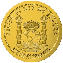 Pièce Cheval des Chartreux Or 1/10 Once Espagnole 2024 